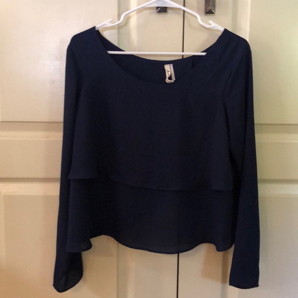 Blue blouse